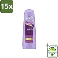 Unilever 15 x – Conditioner – Intense Repair – 200 ml - Grootverpakking - Vaatwasstrips - Haar Herstellen - Haar Beschermen - Haar Versterken - Keratine - Haar Schade