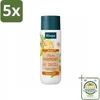 Kneipp 5 x - Douchegel - Oranje lindebloesem - 200 ml - Wasstrips - Douchegel - Natuurlijke Douchegel - Kalmerende Douchegel - Huidverzorging - Ontspanning