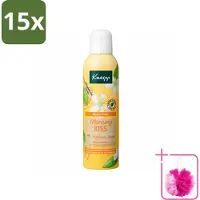 Kneipp 15 x - Douche schuim - Morning Kiss - Oranjebloesem - 200 ml - Bulkverpakking - Douche foam - Douchemop - Ochtendritueel
