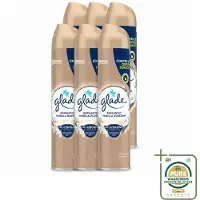 Glade 6 x – Luchtverfrisser Spray – Romantic Vanilla Blossom – 300 ml - Wasstrips - Luchtverfrisser Spray - Geur Tegen Geurtjes - Vanille Geur - Orchidee En Sandelhout - Warme Geur