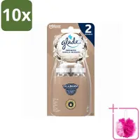 Glade 10 x - Sense & Spray - Romantic Vanillebloesem - 2 × 18 ml - Bulkverpakking - Romantische geur - Douchemop - Geurverspreiding
