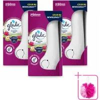 Glade 3 x - Houder Sense & Spray - Relaxing Zen - 18 ml - Bulkverpakking - Geurverspreiding - Douchemop - Automatische geur