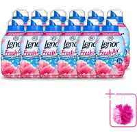 Lenor 12 x - Wasverzachter - Fresh Air - Fleurige Bloesem - 36 Wasbeurten - Bulkverpakking - Wasverzachter - Douchemop - Frisheid