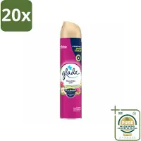 Glade 20 x - Luchtverfrisser Spray - Relaxing Zen - 300 ml - Wasstrips - Luchtverfrisser - Ontspanning - Geur - Frisheid - Badkamer