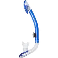 SCUBAPRO Fusion Pro Dry Snorkel, Blauw