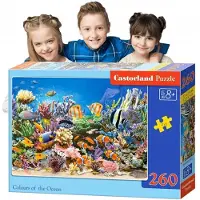 Castorland Merkloos Oceaan Kleuren Puzzel 260 Stukjes voor 9 Jaar+