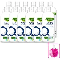 Neutral 12 x – Douchegel – Sensitive Skin – 900 ml - Bulkverpakking - Gevoelige huid - Douchemop - Droge huid