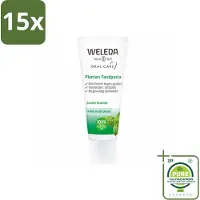 Weleda 15 x - Planten tandpasta - 75 ml - Grootverpakking - Vaatwasstrips - Natuurlijke Tandpasta - Tandvlees Kalmeren - Tanden Reinigen - Kamille-extract - Mirre