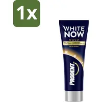 Signal 1 x - White Now - Goud - Tandpasta - Langdurig Wit - Extra Glans - 50 ml - Witte Tanden - Tandpasta - Glans - Tanden Reinigen - Tanden Verkleuren