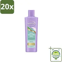 Andrélon 20 x – Shampoo – Volume Boost – 250 ml - Grootverpakking - Vaatwasstrips - Haar Volume - Kokos Shampoo - Volume Boost - Fijn Haar - Futloos Haar