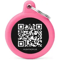 My Family Qr Circle Naamplaatje Voor Huisdieren