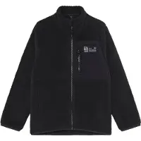 Color Kids - Kid's Teddy Jacket - Fleecevest 98, zwart