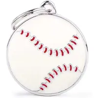 My Family Baseball Huisdierpenning