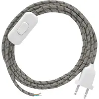 Creative Cables Rd53 Stripes 1.8m Lampkabel