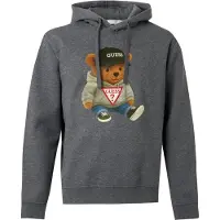 GUESS Teddy Bear Melange Hoodie