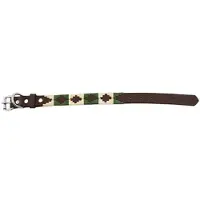 Lexhis 2.5 Cm Leather Navajo Hondenhalsband