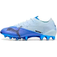Puma ULTRA NITRO 7 ULTIMATE AG voetbalschoenen, Blauw/Zwart, Maat 40