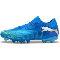 Puma FUTURE 9 FUSION FG/AG uniseks voetbalschoenen, Blauw/Wit, Maat 41