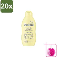 Zwitsal 20 x – Wasgel – Zeepvrij – 200 ml - Bulkverpakking - Baby wasgel - Douchemop - Zeepvrije wasgel