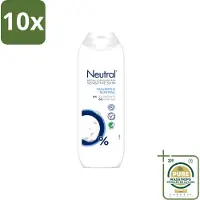 Neutral 10 x - Shampoo - Gevoelige huid - 250 ml - Wasstrips - Gevoelige Huid - Gevoelige Hoofdhuid - Gevoelige Haar - Gevoelige Huid Shampoo - Gevoelige Huid Verzorging