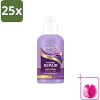 Andrélon 25 x – Leave-In Crème – Intense Repair – 200 ml - Bulkverpakking - Haarverzorging - Douchemop - Droog haar