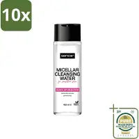 Sence 10 x - Gevoelige Huid - Micellair Water - Make-up Remover - 400 ml - Wasstrips - Gevoelige Huid - Make-up Remover - Micellair Water - Hypoallergenisch - Parfumvrij
