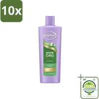 Andrélon 10 x – Shampoo – Iedere Dag – 400 ml - Grootverpakking - Vaatwasstrips - Dagelijks Haar Wassen - Fris Haar - Gezond Haar - Zonnebloemolie Shampoo - Milde Shampoo