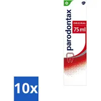 Parodontax 10 x - Tandpasta - Original - 75ml - Voordeelverpakking - 10 stuks