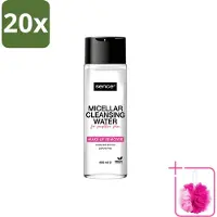 Sence 20 x - Gevoelige Huid - Micellair Water - Make-up Remover - 400 ml - Bulkverpakking - Gevoelige huid - Douchemop - Make-up verwijderen