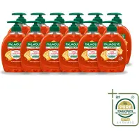 Palmolive 12 x – Handzeep – Hygiëne Plus Family – 300 ml - Wasstrips - Handzeep - Hygiëne - Gezin - Handhygiëne - Bacteriën
