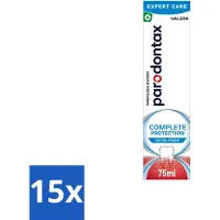 Parodontax 15 x – Tandpasta – Complete Protection Extra Fresh – 75 ml - Voordeelverpakking - 15 stuks
