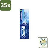 Oral-B 25 x - 3D White Arctic Fresh - Tandpasta - Whitening - Frisse Adem - 75 ml - Wasstrips - Tandpasta - Whitening - Frisse Adem - Glazuur - Tanden Reinigen