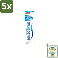 Sensodyne 5 x – Tandpasta – Extra Fresh Gel – 75 ml - Wasstrips - Gevoelige Tanden - Tandgevoeligheid - Fris Mondgevoel - Tandpasta - Fluoride