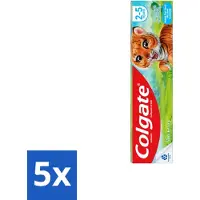 Colgate 5 x - Bubble Fruit - Kindertandpasta - Voor 2 tot 5 jaar oud - 50ml - Voordeelverpakking - 5 stuks