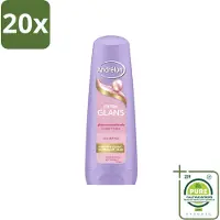 Andrélon 20 x – Conditioner – Extra Glans – 200 ml - Grootverpakking - Vaatwasstrips - Glans - Haar Verzorging - Zijde-extract - Vitamine C - Zacht Haar