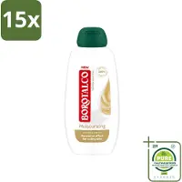 Borotalco 15 x - Douchegel - Moisturizing - Vanilla & Oat - 250 ml - Grootverpakking - Vaatwasstrips - Douchegel - Huid Verzorgen - Huid Hydrateren - Vanille Geur - Haver Extract