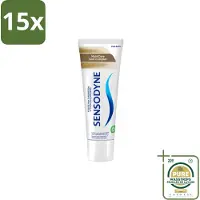 Sensodyne 15 x – Tandpasta – MultiCare – 75 ml - Wasstrips - Gevoelige Tanden - Mondverzorging - Tandpasta - Tandgevoeligheid - Tandplak