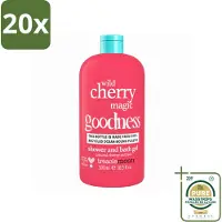Treaclemoon 20 x – Douchegel – Wild Cherry Magic – 500 ml - Wasstrips - Douchegel - Wild Cherry - Kersen Geur - Fruitige Douchegel - Hydraterende Douchegel