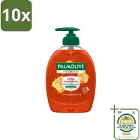 Palmolive 10 x – Handzeep – Hygiëne Plus Family – 300 ml - Wasstrips - Handzeep - Hygiëne - Gezin - Handhygiëne - Bacteriën