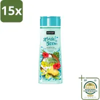 Sence 15 x - Tropical Joy & Coconut - Douchegel - Exotisch - 300 ml - Wasstrips - Douchegel - Kokos - Tropisch Fruit - Exotische Geur - Huidverzorging