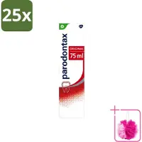 Parodontax 25 x - Tandpasta - Original - 75ml - Bulkverpakking - Tandpasta - Douchemop - Bloedend tandvlees