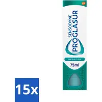 Sensodyne - Tandpasta - Pro Glasur - Fresh & Clean - 75ml x 15