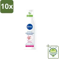 Nivea 10 x - Gezichtsreiniger - Droge en Gevoelige Huid - Amandelolie - Hydramine - 200 ml - Grootverpakking - Vaatwasstrips - Gezichtsreiniger - Droge Huid - Gevoelige Huid - Amandelolie - Hydramine