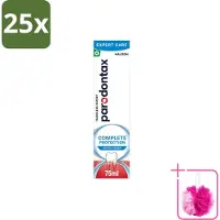 Parodontax 25 x – Tandpasta – Complete Protection Extra Fresh – 75 ml - Bulkverpakking - Tandvleesbescherming - Douchemop - Mondhygiëne
