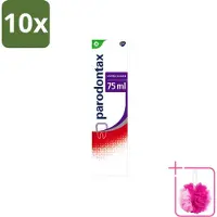 Parodontax 10 x – Tandpasta – Ultra Clean – Bloedend Tandvlees – 75 ml - Bulkverpakking - Bloedend tandvlees - Douchemop - Tandpasta