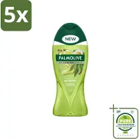 Palmolive 5 x - Natural Wellness - Douchegel - Balancing - Ontspannend & Fris - 250 ml - Grootverpakking - Vaatwasstrips - Douchegel - Ontspanning - Wellness - Balans - Fris