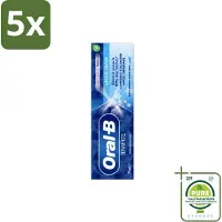 Oral-B 5 x - 3D White Arctic Fresh - Tandpasta - Whitening - Frisse Adem - 75 ml - Grootverpakking - Vaatwasstrips - Tandpasta - Witte Tanden - Frisse Adem - Tanden Poetsen - Glazuur Beschermen