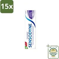 Sensodyne 15 x - Tandpasta - Gum Protection - Tandvleesverzorging - 75 ml - Wasstrips - Gevoelige Tanden - Tandvleesbescherming - Tandpasta - Gevoeligheid - Tandpasta Voor Tandvlees