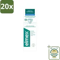 Elmex 20 x - Tandpasta - Sensitive Professional - Gentle Whitening - 75 ml - Wasstrips - Gevoelige Tanden - Tandpasta Whitening - Pro-Argin - Tandgevoeligheid - Tandpasta Voor Gevoelige Tanden
