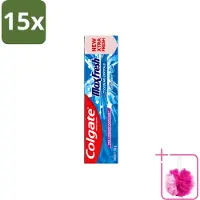 Colgate 15 x - Max Fresh - Cool Mint - Tandpasta - 100ml - Bulkverpakking - Tandpasta - Douchemop - Frisse adem